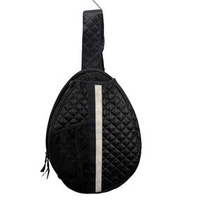 Oliver Thomas Maxed Out Quilted Pickleball Tennis Sling Bag Racquet Ball Pocket